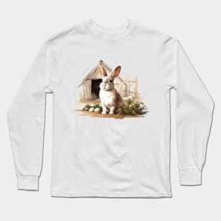 Farm Rabbit Long Sleeve T-Shirt